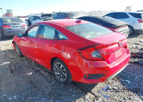 2017 Honda Civic Ex из США, поврежденный, VIN 2HGFC2F75HH534735